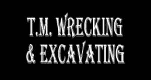 T.M. Wrecking & Excavating logo