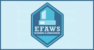 EFAWS Plumbing and Demolition logo