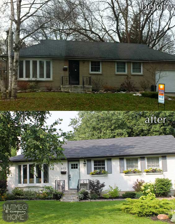 curb appeal before and after example 1