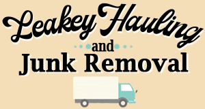 Leakey Hauling and Junk Removal Company logo