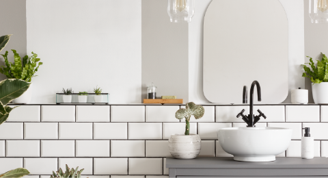 newly remodeled small bathroom