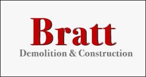 Bratt Demolition & Construction logo