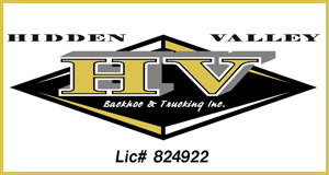 Hidden Valley Backhoe logo