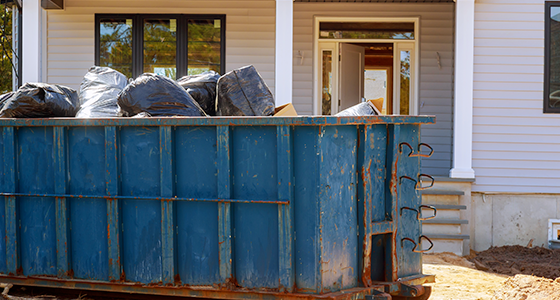 rent a dumpster for your demolition or remodeling project