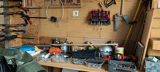 clean and organize your shed, garage, and barn