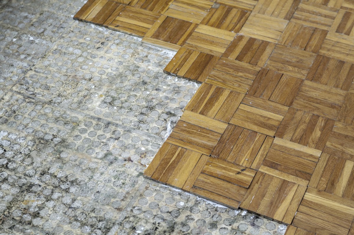 wood floor removal
