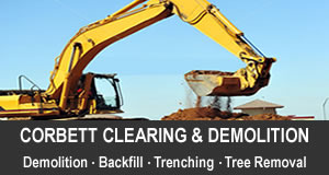 Corbett Clearing & Demolition LLC logo