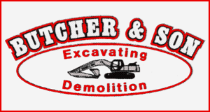 Butcher & Son Excavating logo