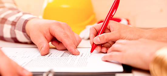 avoid scams with written contractor agreement