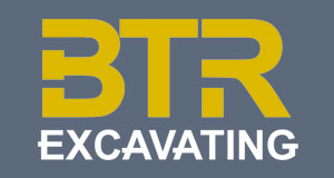 BTR Excavating logo