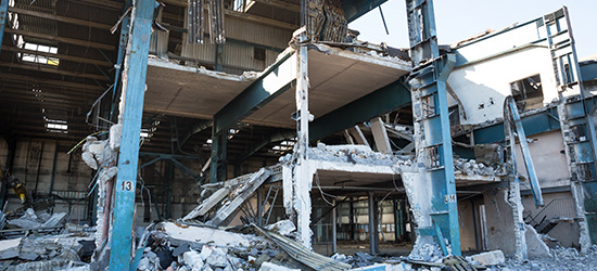inside look at commercial demolition
