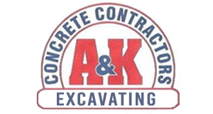 A & K Concrete Construction logo