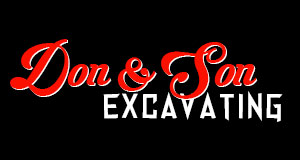 Don and Son Excavating logo