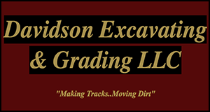 Davidson Excavating & Grading logo