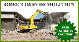 Green Iron Demolition logo