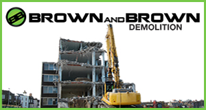 Brown and Brown Demolition logo