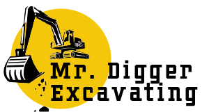 Mr. Digger Excavating logo