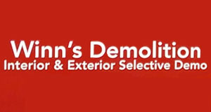 Winn's Demolition  logo
