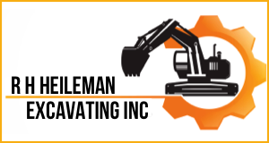 R H Heileman Excavating Inc logo