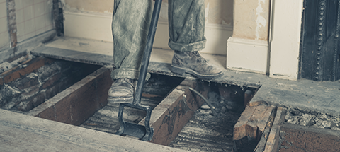 wood floor removal