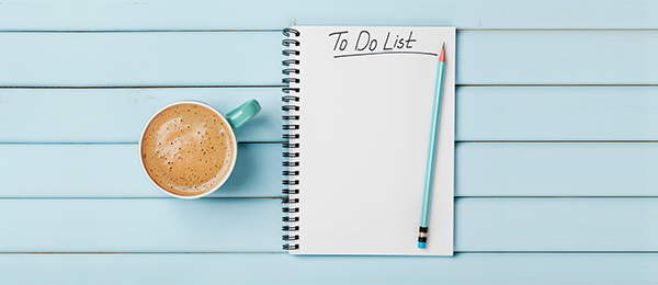 create a to do list for your project