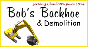 Bob's Backhoe and Bobcat Service logo