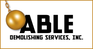 Able Demolishing Services Inc logo