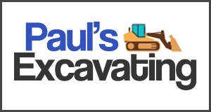Paul's Excavating logo