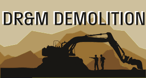 DR&M Demolition logo