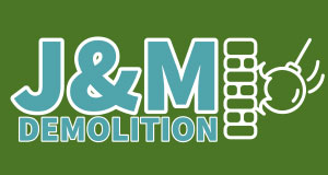 J&M Demolition  logo