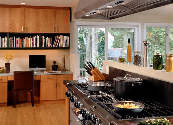 work like a pro with an open floor plan commercial grade appliances
