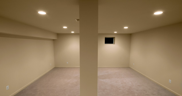 basement lighting and electricity