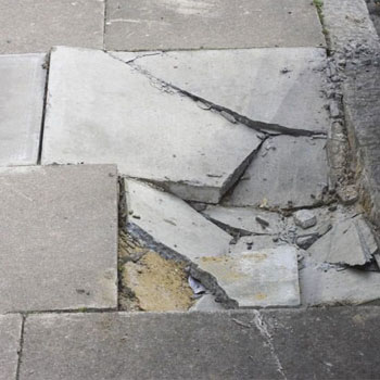 Concrete Sidewalk Removal