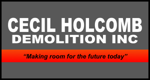 Cecil Holcomb Demolition logo
