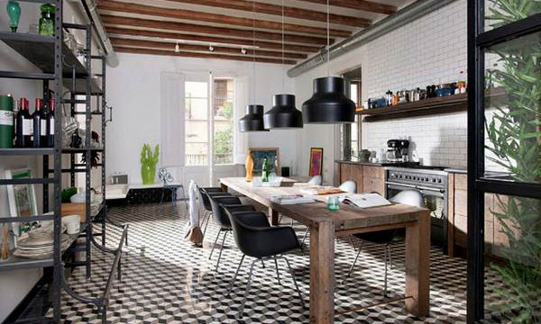 bold tiles are a fun way to brighten up your kitchen