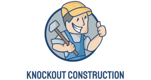 Knockout Construction logo