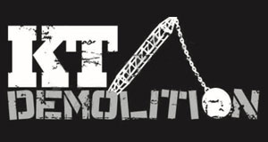KT Demolition logo