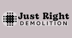 Just Right Demolition logo