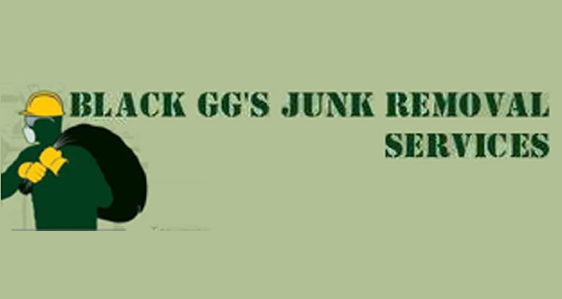 Black GG's Junk Removal Services LLC logo