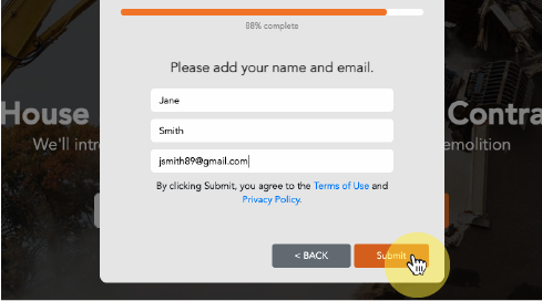 step 10 to finding a demo contractor