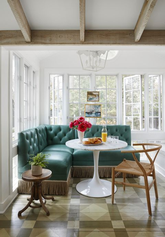 comfortable kitchen seating