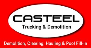 Casteel Trucking and Demolition logo