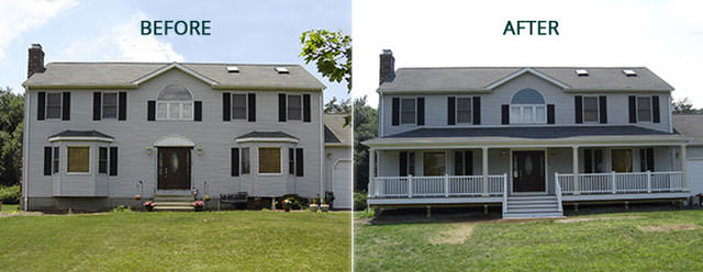 exterior renovation results