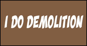 I Do Demolition logo