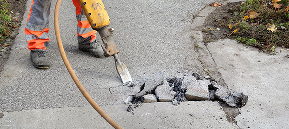 find the right sidewalk removal contractor