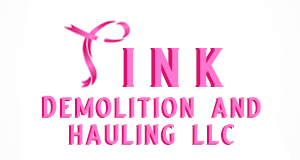 Pink Demolition and Hauling LLC logo