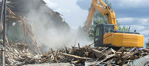 Texas demolition debris