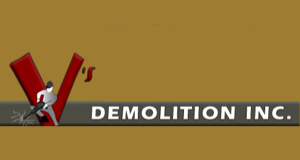 V's Demolition Inc. logo