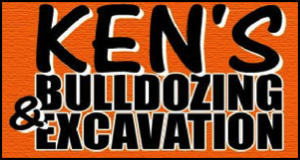 Ken's Bulldozing & Excavation logo