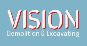 Vision Demolition & Excavating logo